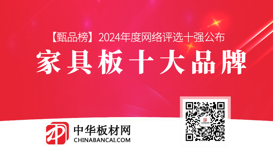 2024年度家具板十大品牌